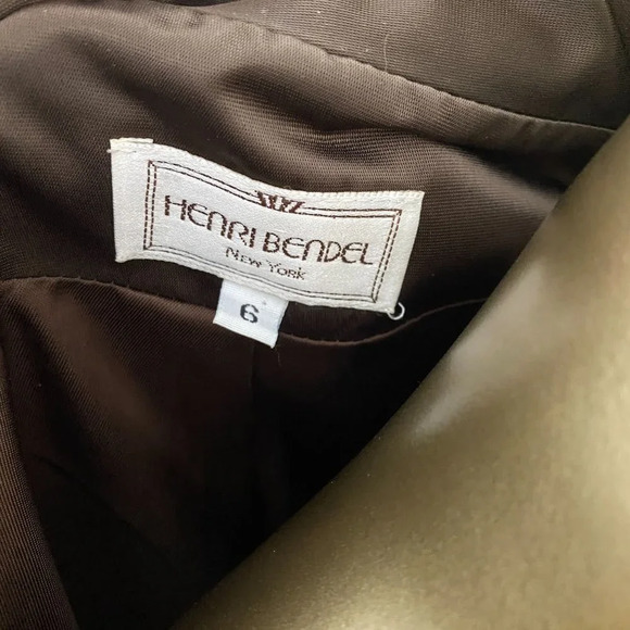 Henri Bendel Vintage Satin Zip-Up Jacket - Picture 11 of 11